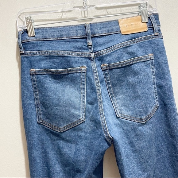 EVERLANE Women’s High Rise Skinny Ankle Jean Medium Wash Stretch Size 27 - Picture 6 of 9
